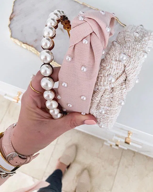 Phụ kiện tóc ngọc trai