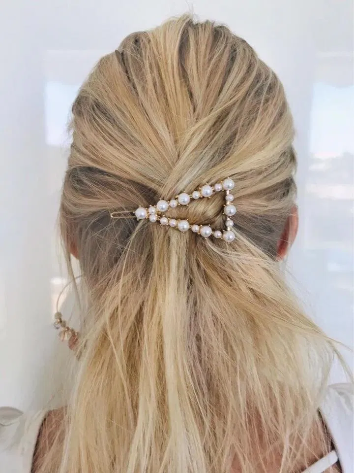 Phụ kiện tóc ngọc trai