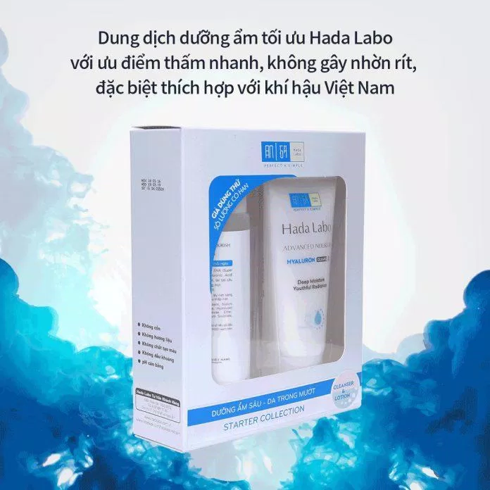 Mình không còn gặp tình trạng da khô căng, nứt nẻ sau khi sử dụng bộ dưỡng ẩm tối ưu Hada Labo nữa luôn í. ( Ảnh: Internet )