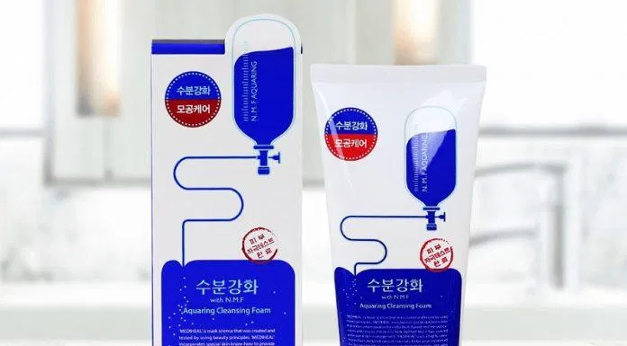 sữa rửa mặt cấp ẩm Mediheal N.M.F Aquaring Cleansing Foam