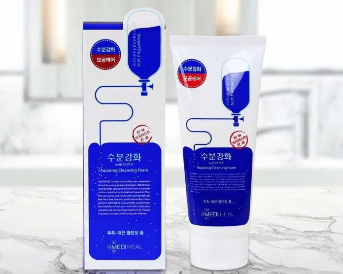sữa rửa mặt cấp ẩm Mediheal N.M.F Aquaring Cleansing Foam