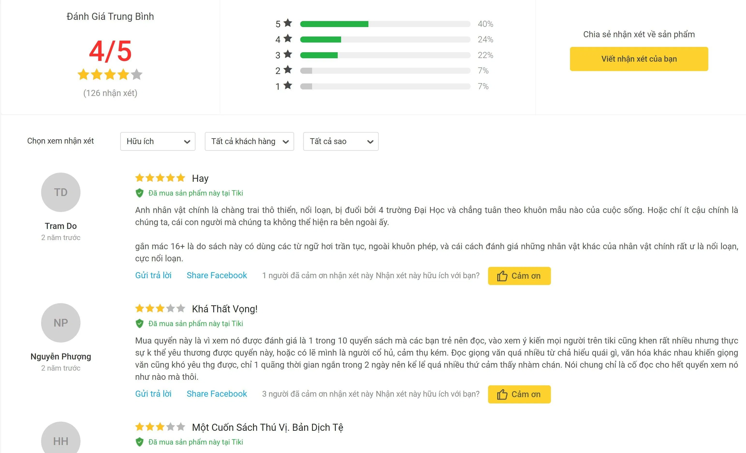 Cuốn sách Bắt Trẻ Đồng Xanh trên Tiki Cuốn sách Bắt Trẻ Đồng Xanh trên Tiki