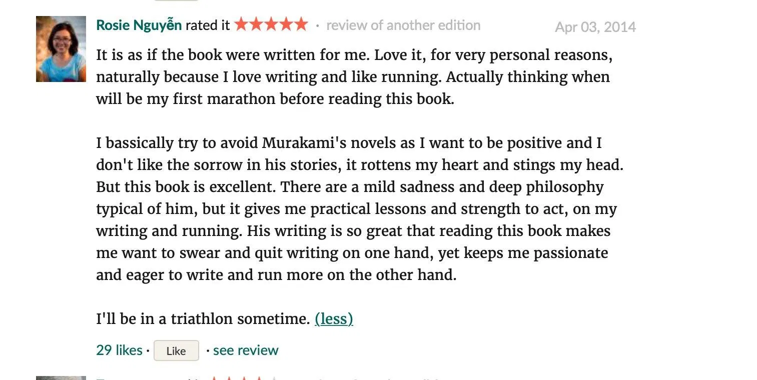 Tôi nói gì khi nói về chạy bộ