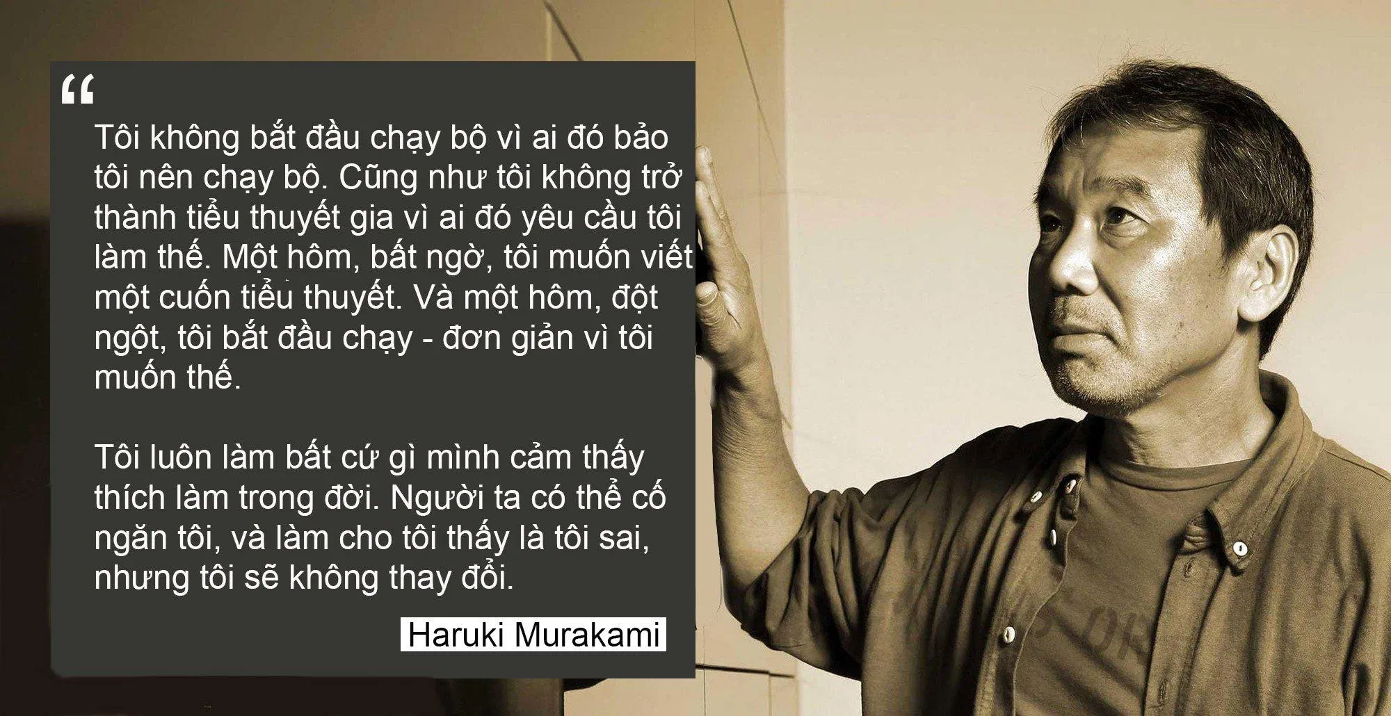 Tôi nói gì khi nói về chạy bộ