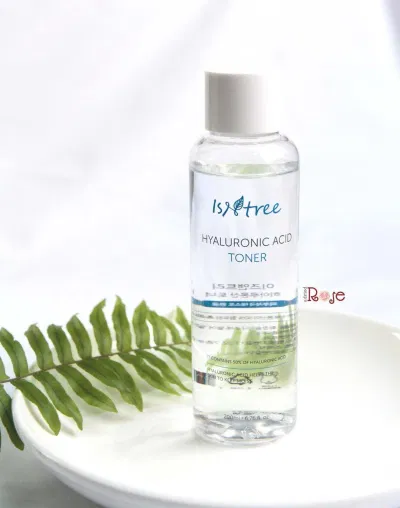 nét Hyaluronic Acid Toner từ nhà Isntree sở hữu một bảng thành phần hoàn toàn lành tính. (Nguồn: Internet).