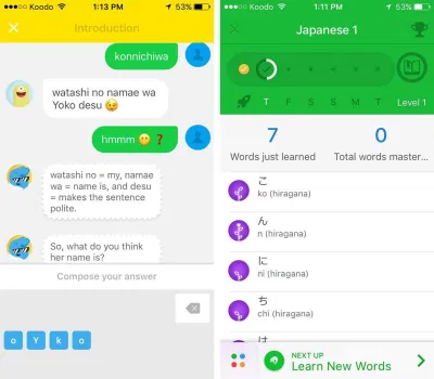 Memrise Những giáo trình học tiếng Anh cực kì bổ ích của Memrise. Ảnh: internet
