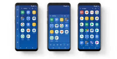Smart Launcher 5 Ứng dụng Smart Launcher 5 với giao diện đầy màu sắc. Ảnh: internet