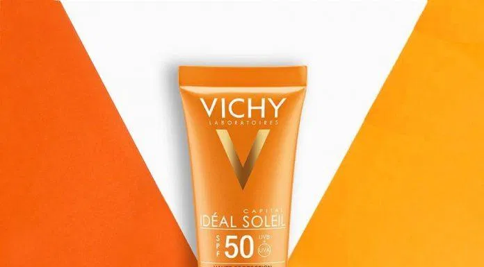 Kem chống nắng chống lão hóa & dưỡng da Vichy Ideal Soleil Anti-Ageing có thành phần rất tốt cho da (ảnh: Internet)