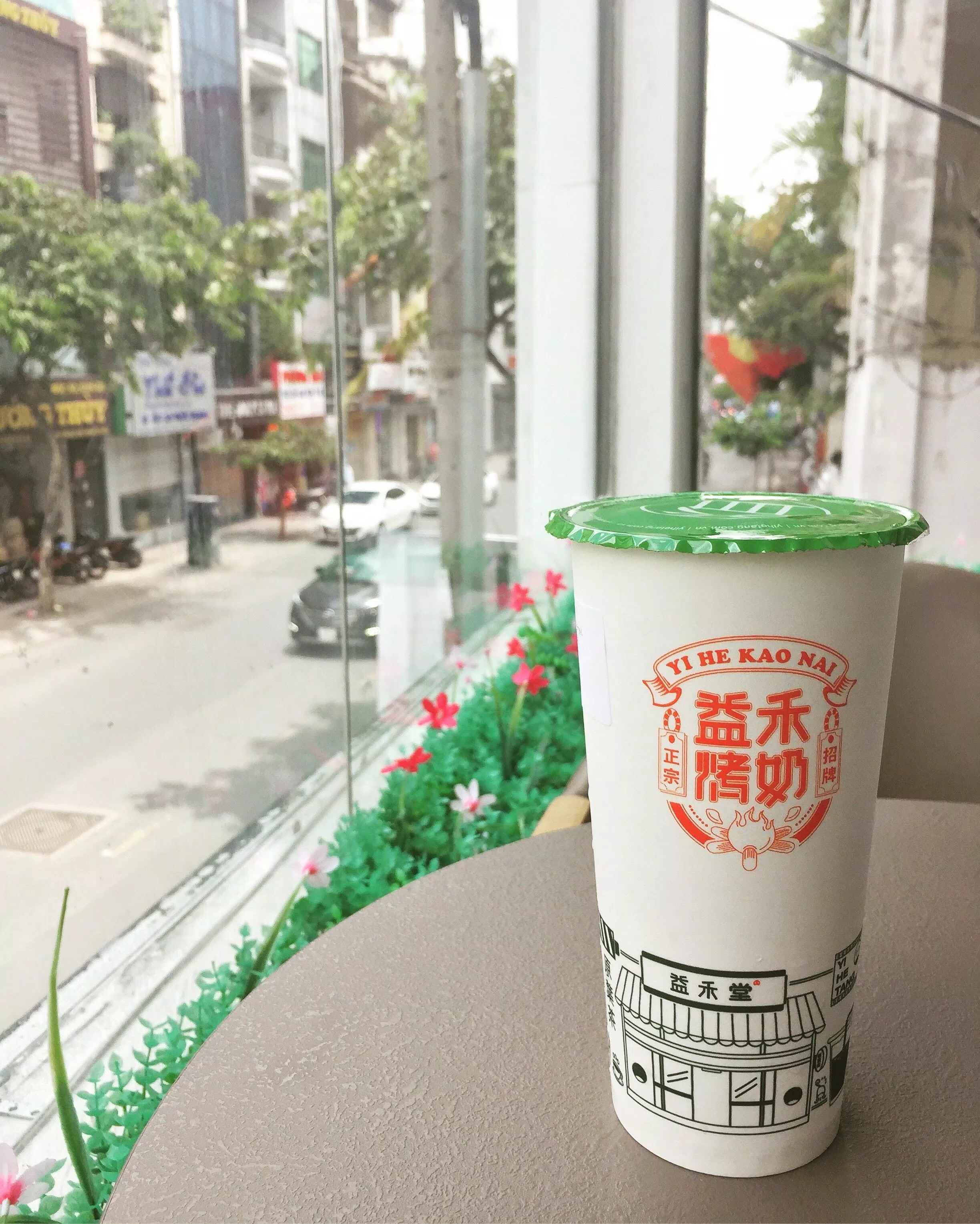 (Ảnh: Facebook Xuân Diễm) trà sữa nướng