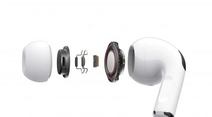tai nghe Khả năng chống ồn chủ động trên AirPods Pro. Ảnh: internet