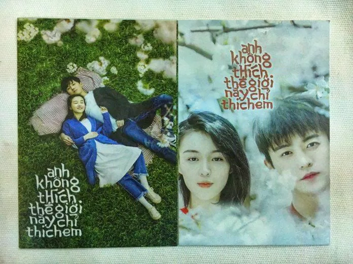anh không thích thế giới này anh chỉ thích em
