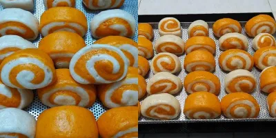 Bánh bao gấc