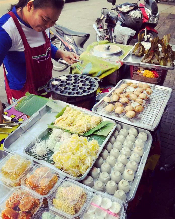 Món ăn vặt của Thái Lan