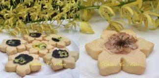 Bánh quy bơ hình bông hoa