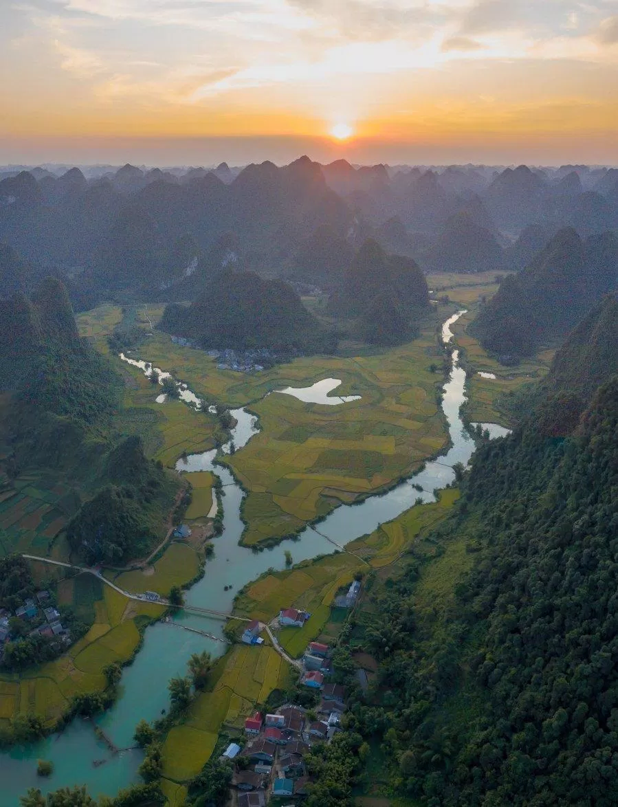 Khung cảnh Cao Bằng (Nguồn: Internet) Khung cảnh Cao Bằng (Nguồn: Internet)