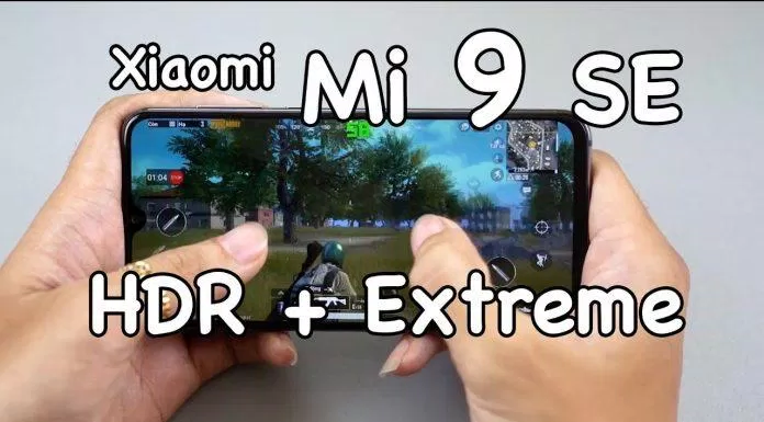 Chơi game bằng điện thoại Xiaomi Mi 9 SE