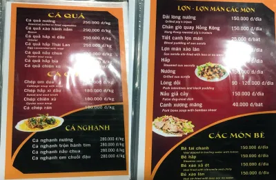 nhà hàng Hương Việt
