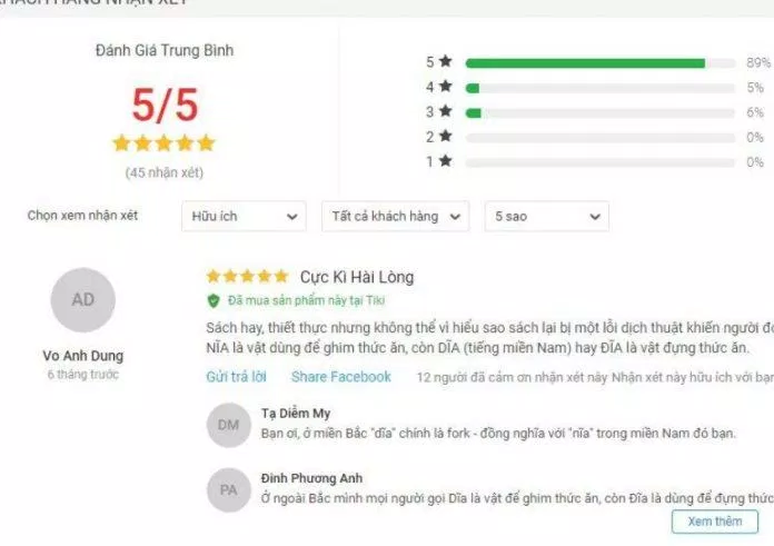 Đánh giá về cuốn sách Ngôn Ngữ Của Vị Giác - Nghệ Thuật Dùng Bữa Như Người Nhật đánh giá