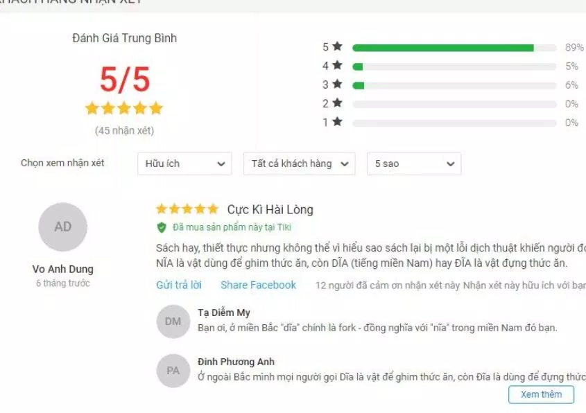 Đánh giá về cuốn sách Ngôn Ngữ Của Vị Giác - Nghệ Thuật Dùng Bữa Như Người Nhật đánh giá