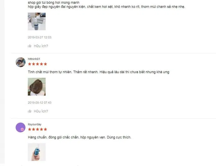 Đánh giá của khách hàng trên Shopee. (nguồn: BlogAnChoi)