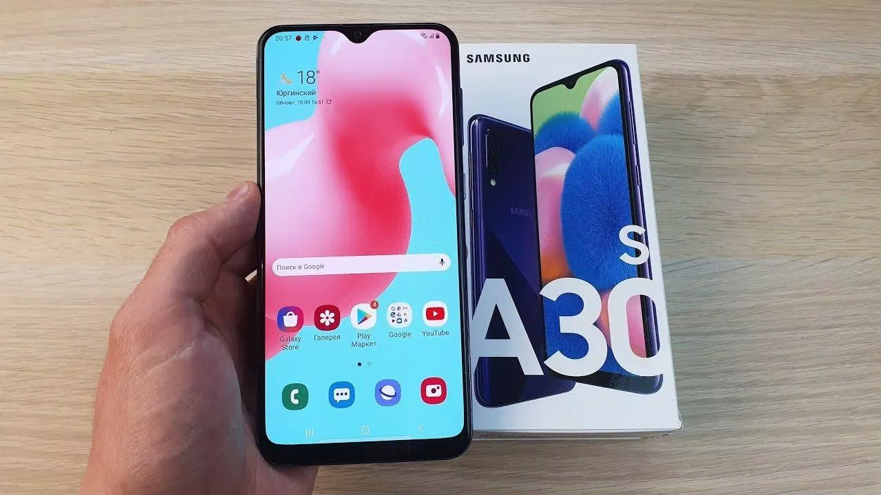 Màn hình là một điểm trừ khá lớn của Samsung Galaxy A30s. Ảnh: internet