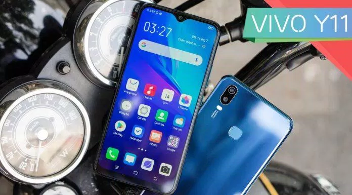 điện thoại Camera trên Vivo Y11 có công nghệ Ai. Ảnh: internet
