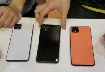 Google Pixel 4 với 2 camera sau. Ảnh: internet