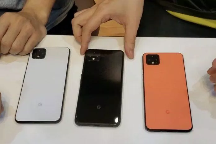 Thiết kế của Google Pixel 4 XL. Ảnh: internet