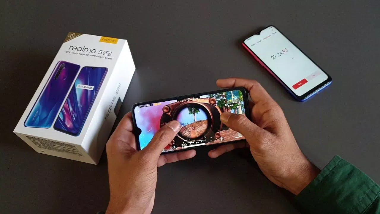 realme 5 pro Realme 5 Pro hứa hẹn cho khả năng chơi game mượt mà không giật, lag. Ảnh: internet