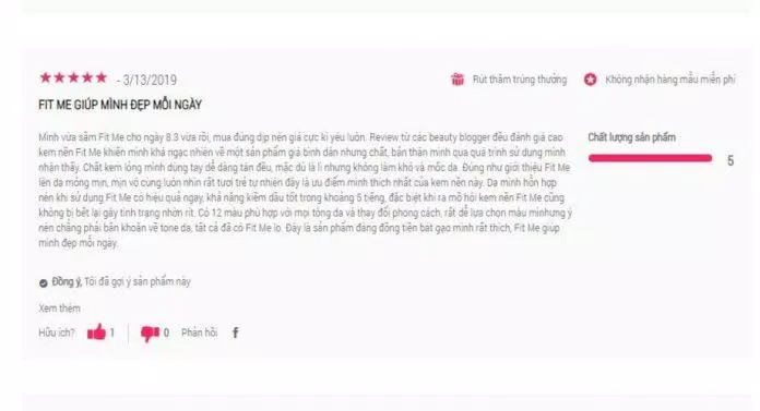 Đánh giá của khách hàng trên website của hãng (Nguồn: TinhVe)