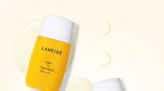 Review kem chống nắng dạng lỏng Laneige Light Sun Fluid SPF50+ PA+++ - BlogAnChoi
