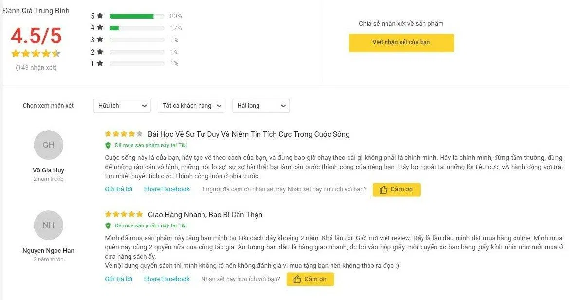 Đánh giá về cuốn sách Cuộc Sống Không Giới Hạn Đánh giá về cuốn sách Cuộc Sống Không Giới Hạn