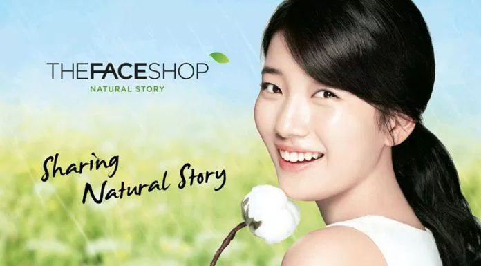 Nữ ca sĩ kiêm diễn viên Hàn Quốc, Suzy (Miss A) - đại sứ thương hiệu The Face Shop (ảnh: internet).