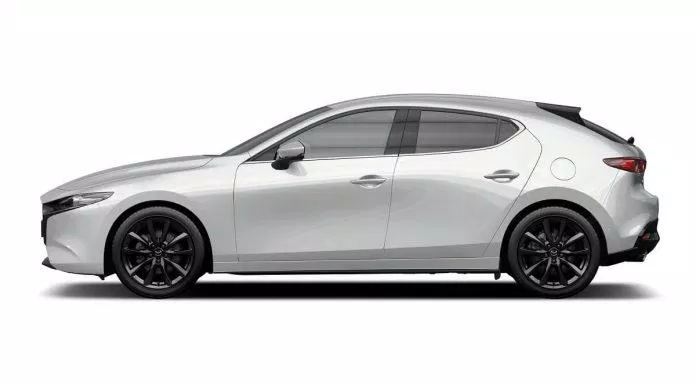 Mazda 3 2020 phiên bản màu trắng. Ảnh: internet