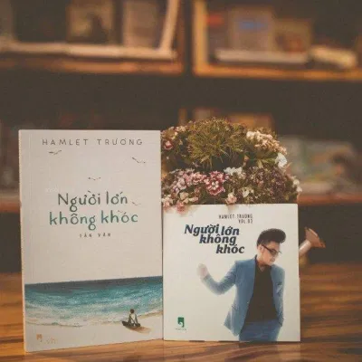 Bìa trước cuốn sách Người Lớn Không Khóc sách hay