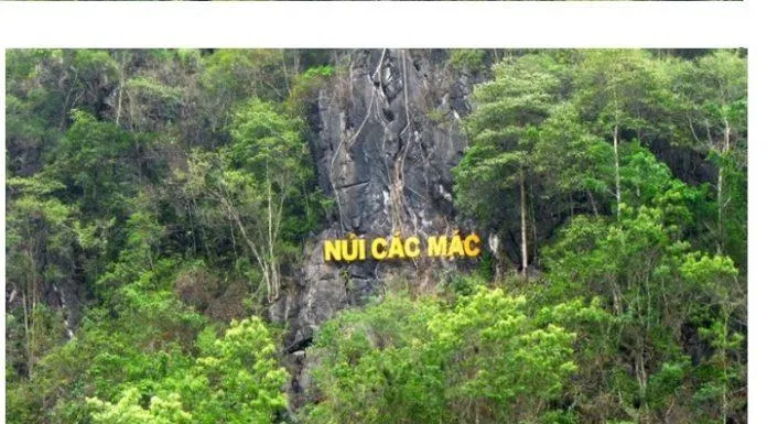 Núi Các Mác - Cao Bằng (Nguồn: Internet) Núi Các Mác - Cao Bằng (Nguồn: Internet)