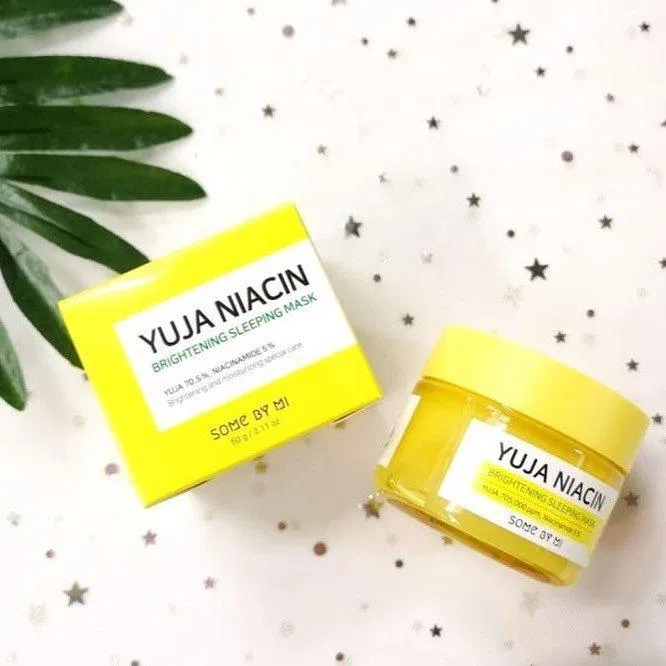 Review mặt nạ ngủ Some By Mi Yuja Niacin 30 Days Miracle Brightening