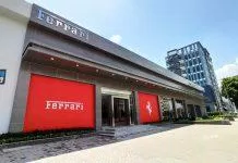 Showroom Ferrari đầu tiên tại Việt Nam. Ảnh: internet