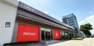 Showroom Ferrari đầu tiên tại Việt Nam. Ảnh: internet