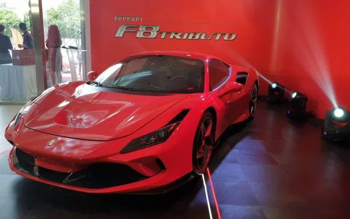 ferrari Ferrari F8 Tributo chính hãng sắp bán ở Việt Nam. Ảnh: internet