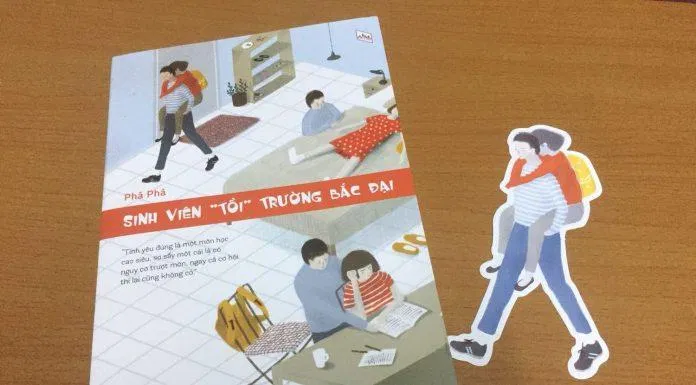 Bìa sách tiểu thuyết Sinh Viên Tồi Trường Bắc Đại (Nguồn: Internet)