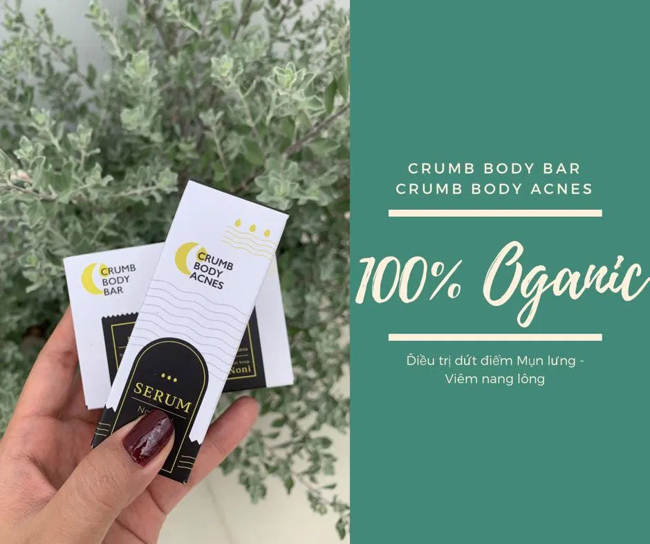 Crumb Body có thành phần 100% từ thiên nhiên. (Nguồn: Internet)