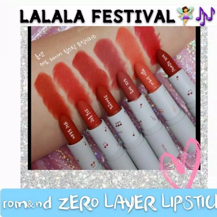 romand zero layer lipstick 04