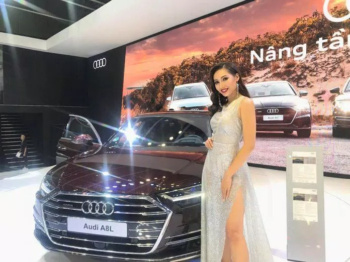 xe Chiếc xe hạng sang Audi A8L. Ảnh: internet