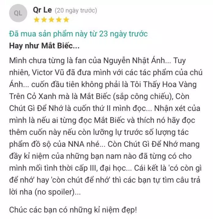 truyện dài nguyễn nhật ánh