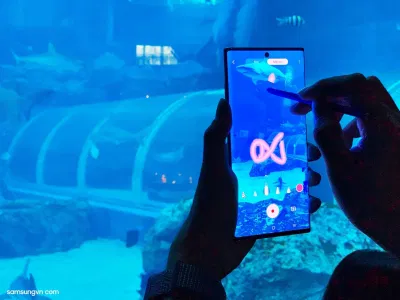 Ứng dụng AR Doodle trên Samsung Galaxy Note 10