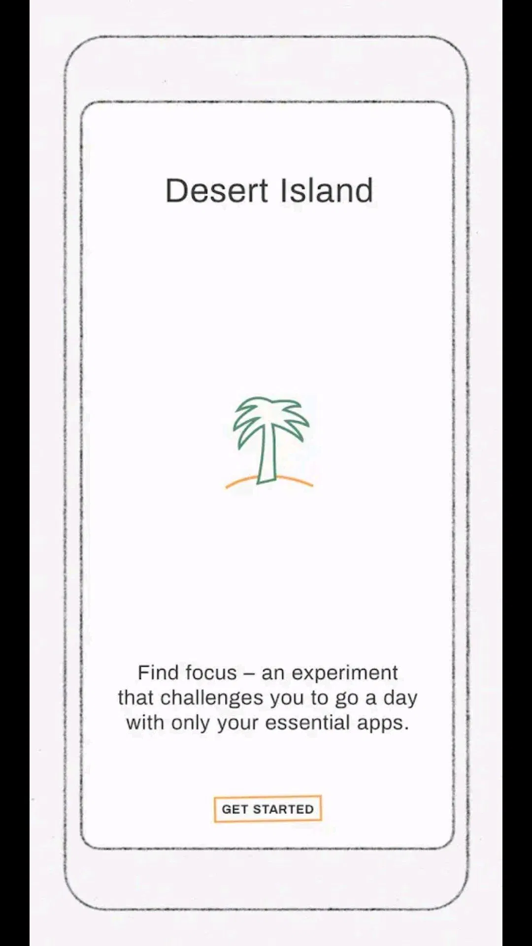 app Ứng dụng Desert Island của Google. Ảnh: internet
