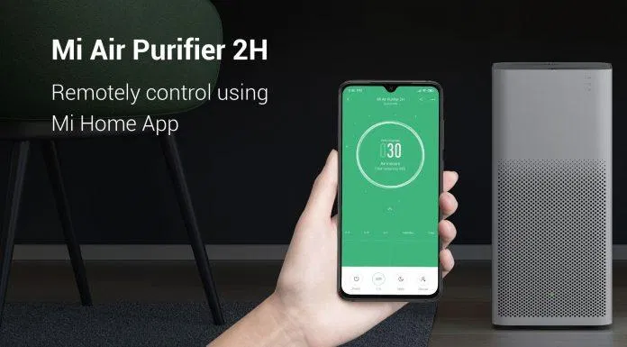Ứng dụng kết nối với máy lọc không khí Mi 2H