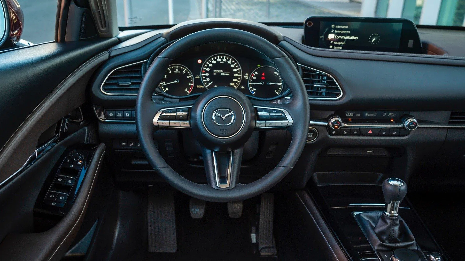 xe điện Nội thất trên Mazda MX-30. Ảnh: internet