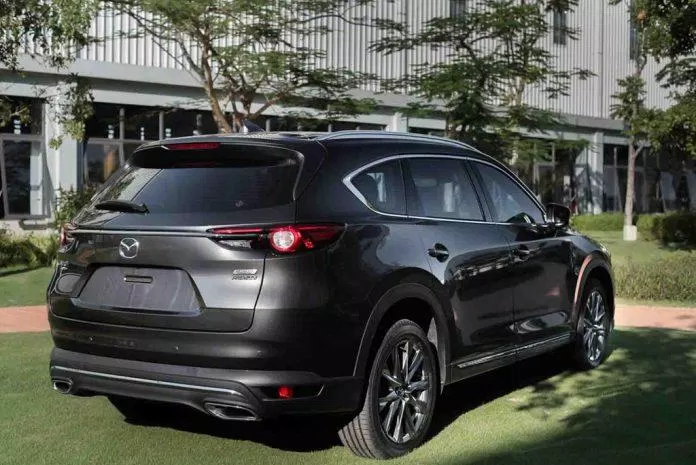 xe Phần đuôi xe của CX-8 tạo nên sự tinh tế và sang trọng lên rất nhiều. Ảnh: interrnet